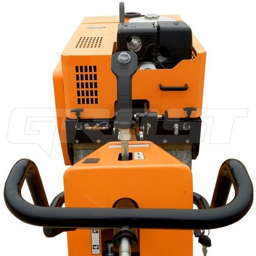 Виброкаток ручной GROST VR500S двухвальцовый - [595 кг / Honda GX390]