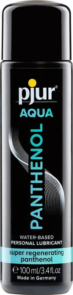 Лубрикант на водной основе с пантенолом pjur AQUA Panthenol - 100 мл.