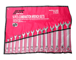 Набор ключей комбинированных 8-24мм 14 предметов в планшете JTC