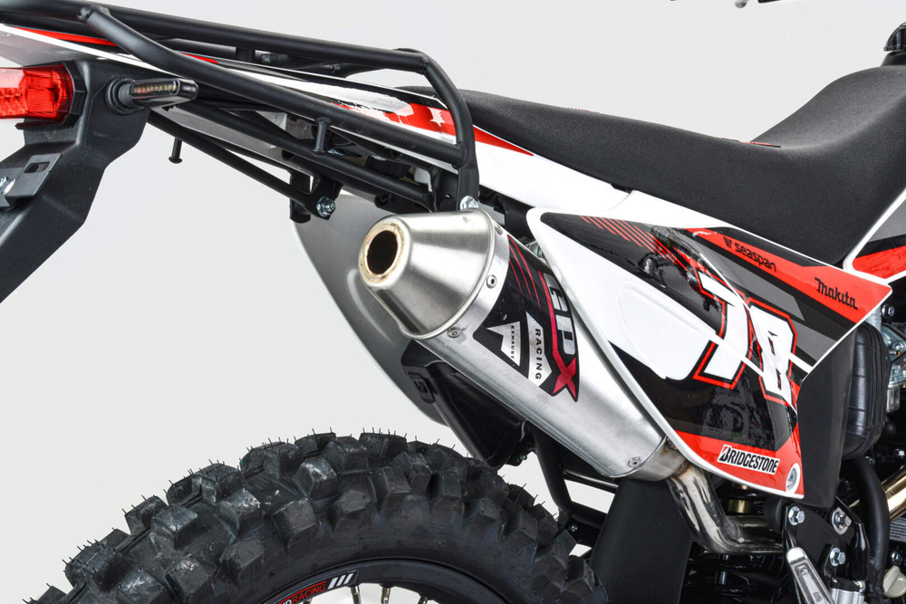 Мотоцикл Кросс Motoland XR300 LITE (175FMM) с ПТС красный