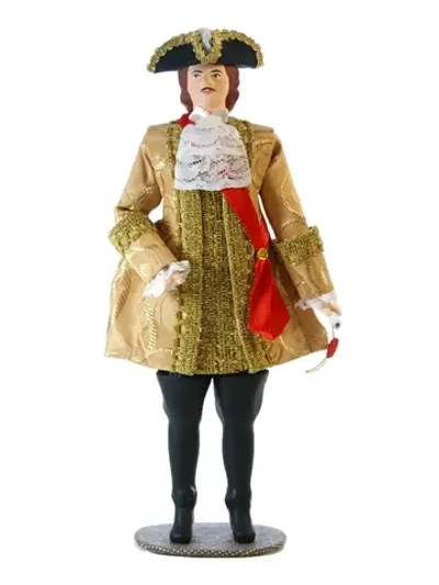 Кукла коллекционная Русский царь, император Пётр I