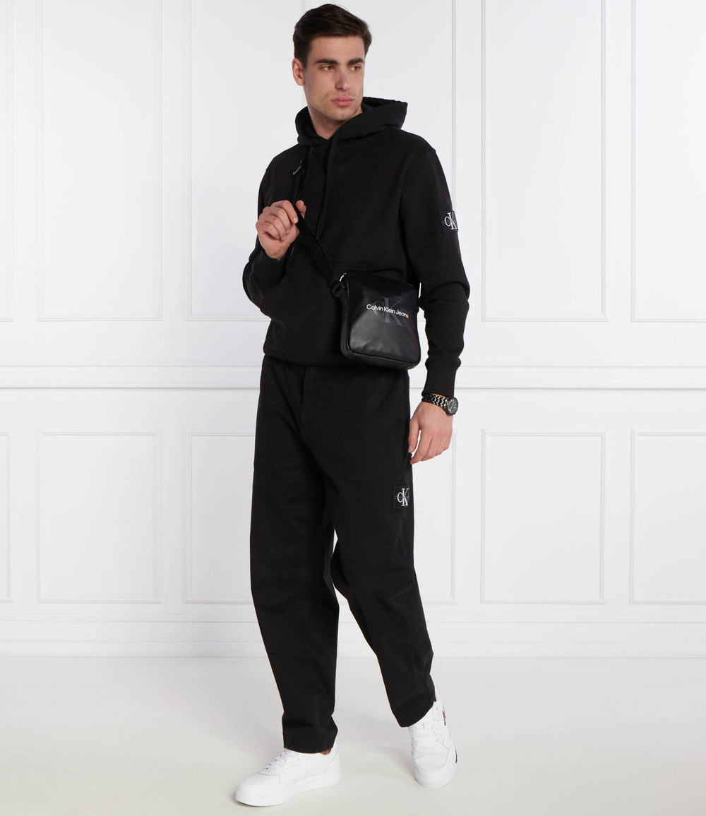 Худи BADGE CALVIN KLEIN JEANS - черный(J30J323430)