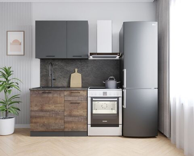 Кухонный гарнитур Трансильвания 1000 столешница 26 мм