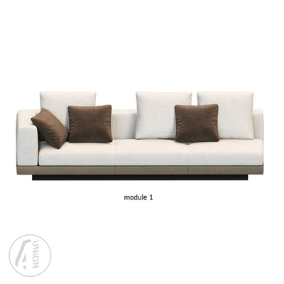 Connery sofa by Minotti Set 1 module 1