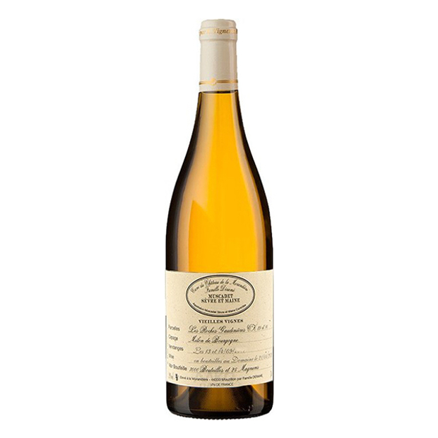 Вино сортовое выдержанное белое сухое "Мюскаде Севр э Мен Вьей Винь" 2018 12% 0,75 л