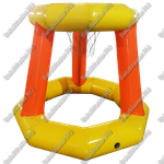 Надувной водный аттракцион "Корзина для баскетбола" 1,8*1,4*1,8 м