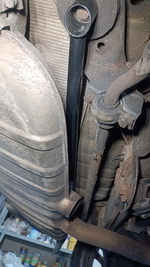 Усилитель жесткости заднего подрамника Volkswagen Touareg 1 (GP) и Porsche Cayenne (955/957) (ПОД ЗАКАЗ)