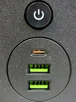 Тройник сетевой фильтр 2 розетки 2 usb 1 type-c