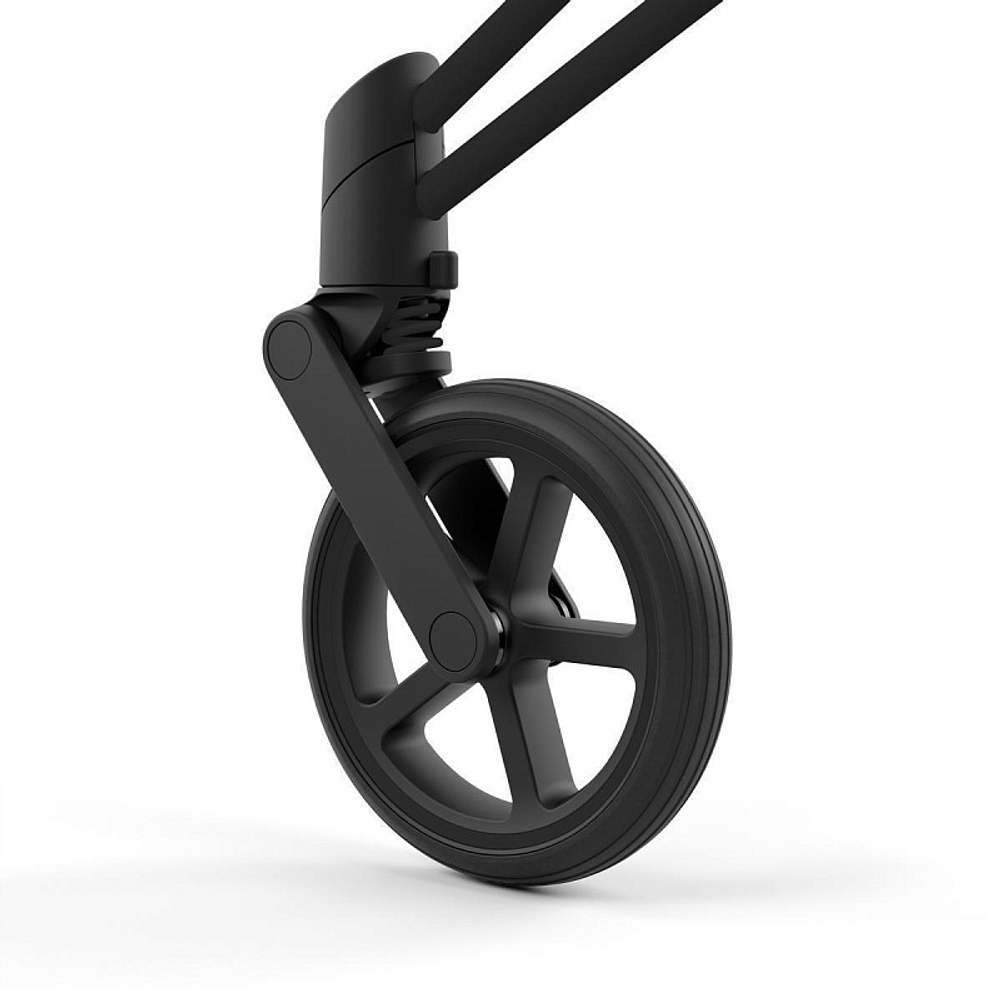 Коляска 3 в 1 Cybex Priam IV Matt Black complete и автокресло Aton S2 i-Size Moon Black Cozy Beige