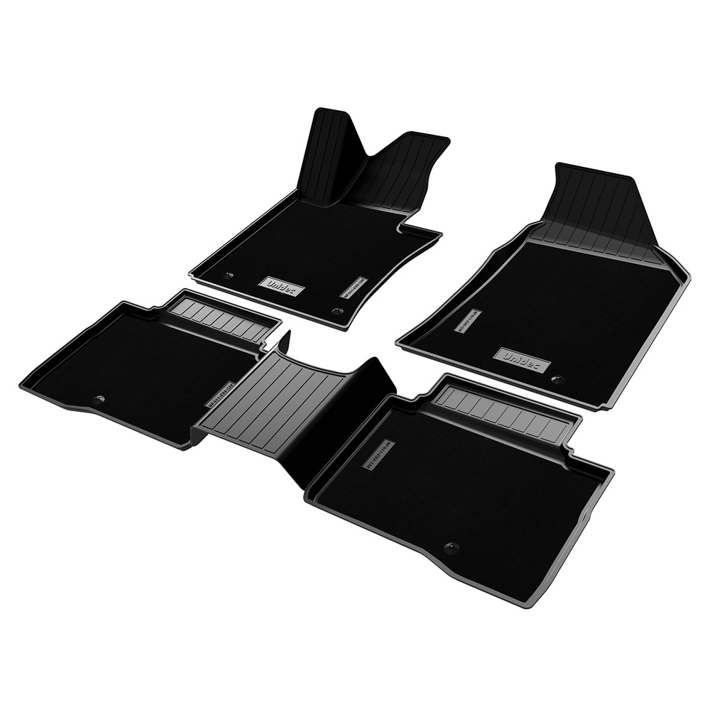 Ковры в салон Norplast для KGM Torres 2023-, Черный, арт.NPA11-C83-230-2-CM