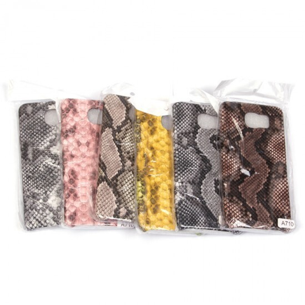 Панель Змея для Samsung Galaxy A7 (2016), 009201 Желтый