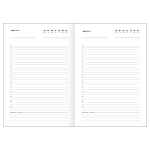 Ежедневник недатированный А6 160л. бордовый, бумвинил (BG)