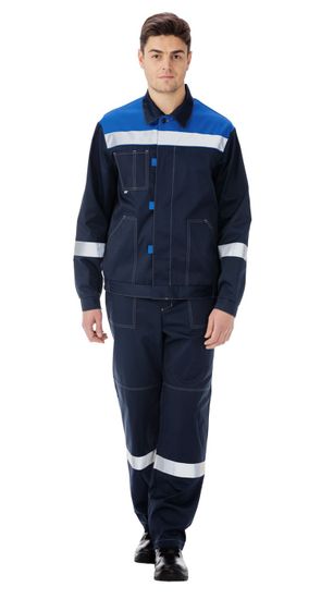 Костюм "Тимбер РФ" брюки (синий/василек)