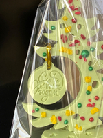 Шоколадная елочка с ягодами