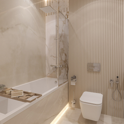 Кнопка смыва для унитаза DIWO 7322 пластик, цвет глянцевый хром