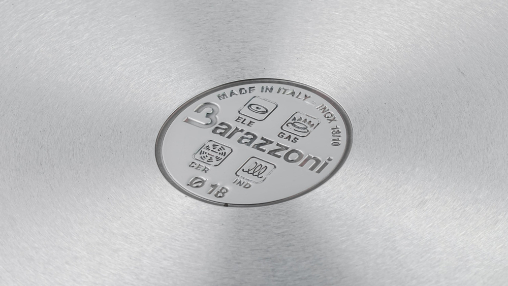 Кастрюля с крышкой 2.3л Barazzoni Prestige