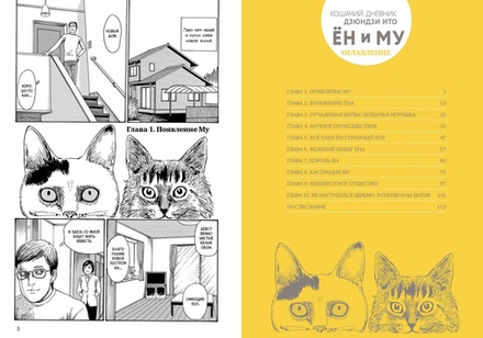 Манга Кошачий дневник