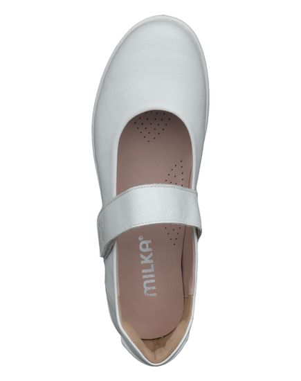 1102 Женские балетки (Белый)