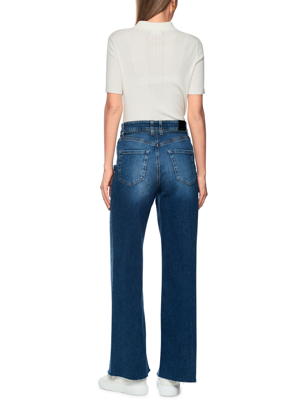 Джинсы из хлопка