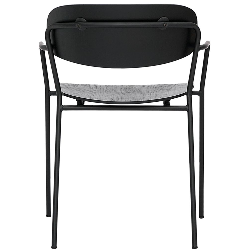 Стул с подлокотниками Torfrid, черный