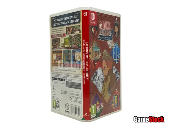 Layton's Mystery Journey: Katrielle and the Millionaires' Conspiracy Deluxe Edition (Nintendo Switch, Английская версия, Б/У)