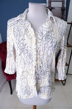 Рубашка Mer&Sud с коротким рукавом 46 размер