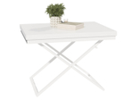 Стол-трансформер ГЗМИ Орфей 1, белый/белый
