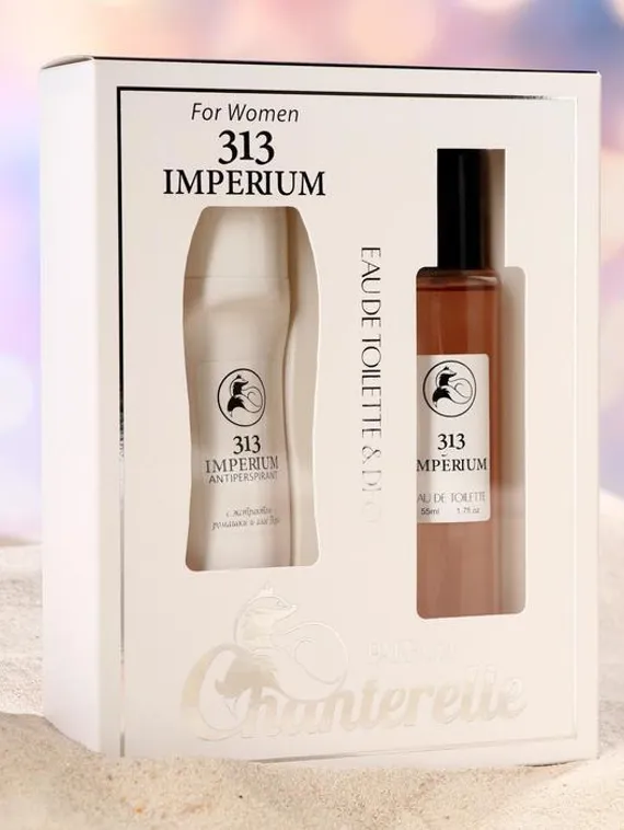 Подарочный набор для женщин Imperium 313: Туалетная вода +дезодорант - антиперспирант
