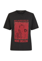 Футболка Marc Aurel 73636 черный красным сердце