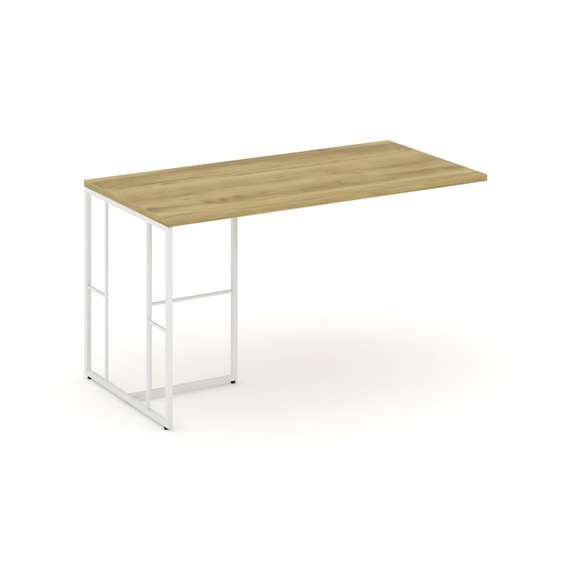 Rift Direct Брифинг-приставка RF.BR-002 Дуб Винченцо/Металл Белый 980*700*750