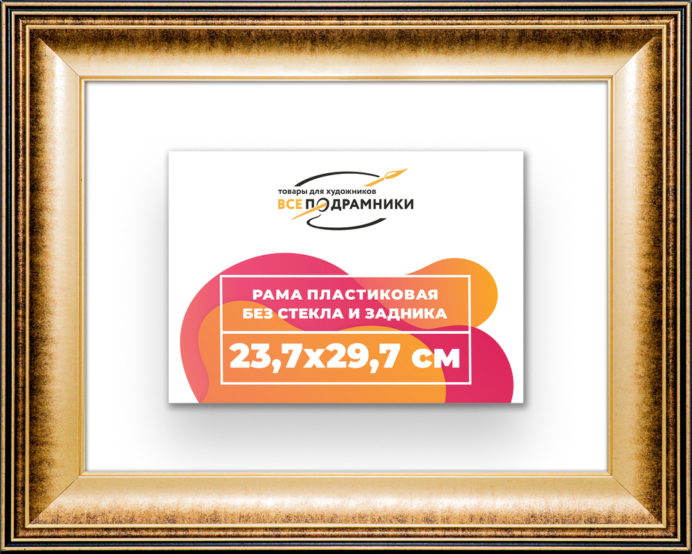 Рама 23,7x29,7 для картин и фотографий RP0201200-21