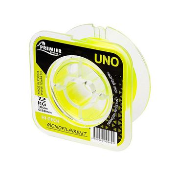 Леска UNO 0,28mm/100m F.Yellow Nylon PREMIER fishing (PR-U-Y-028-100)