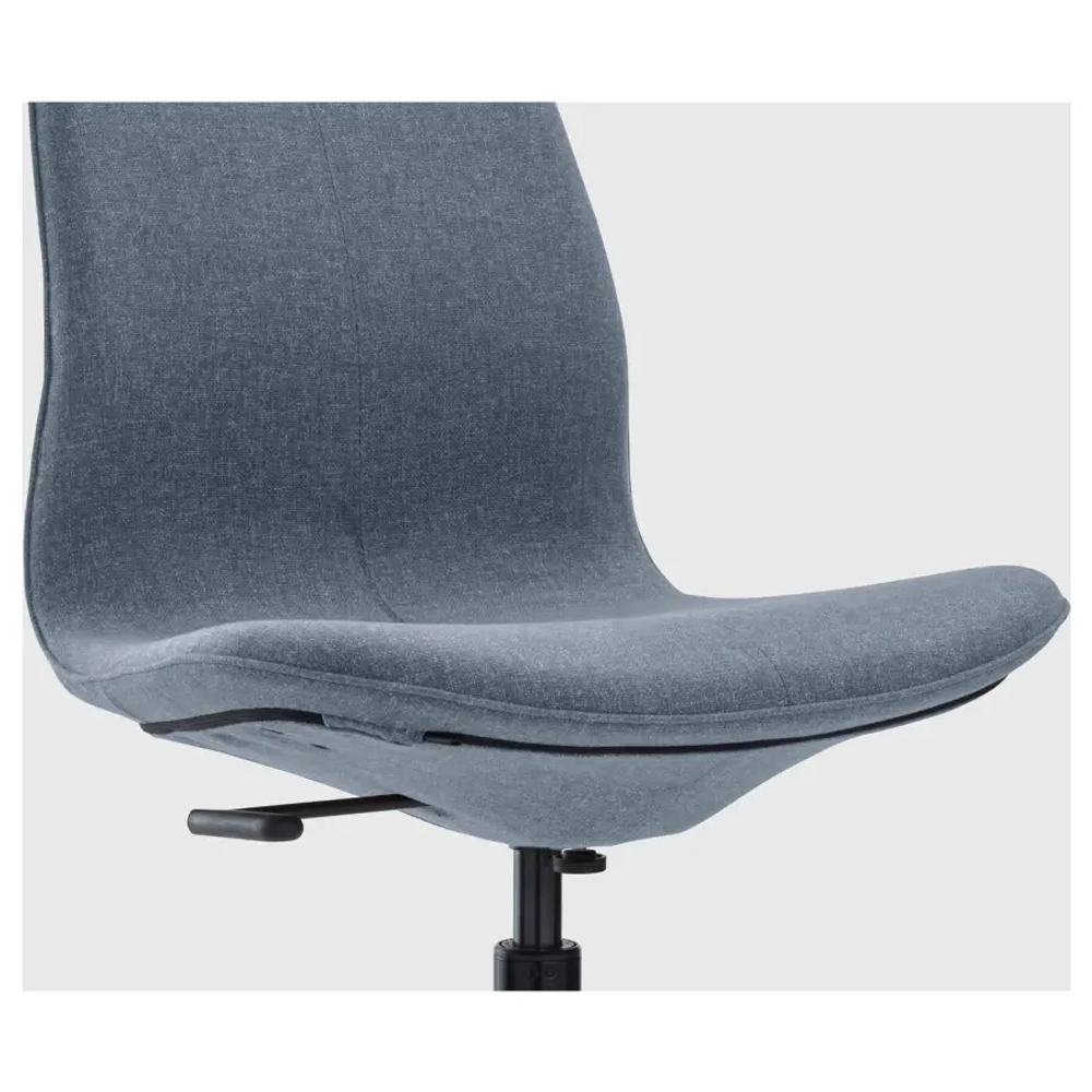 Офисный стул - IKEA LÅNGFJÄLL/LANGFJALL, 68x68x104см, серый/светло-серый, ЛОНГФЬЕЛЛЬ ИКЕА