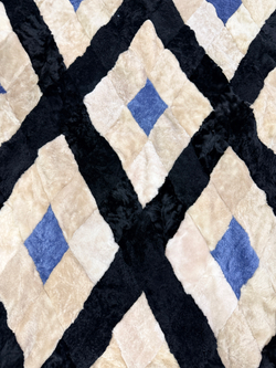 Покрывало меховое ковер из шкуры овчины