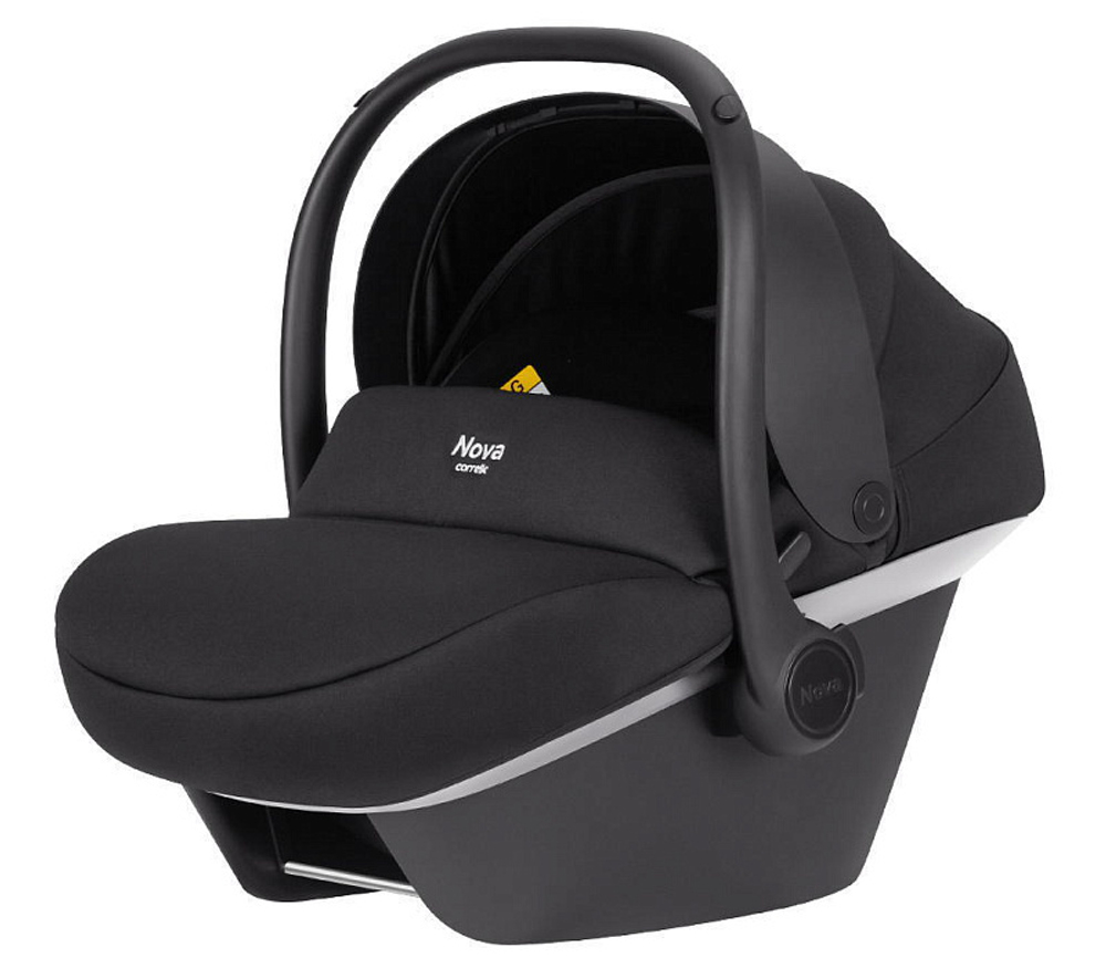 Коляска Carrello Vector CRL-6550 Nova DK791 Grey Line с базой Isofix 3 в 1 Pearl Black