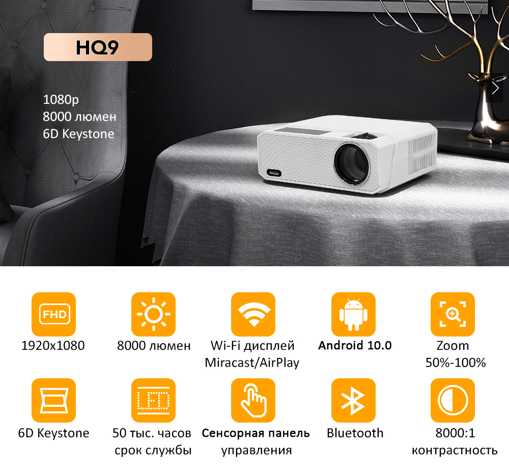 Проектор Everycom HQ9W