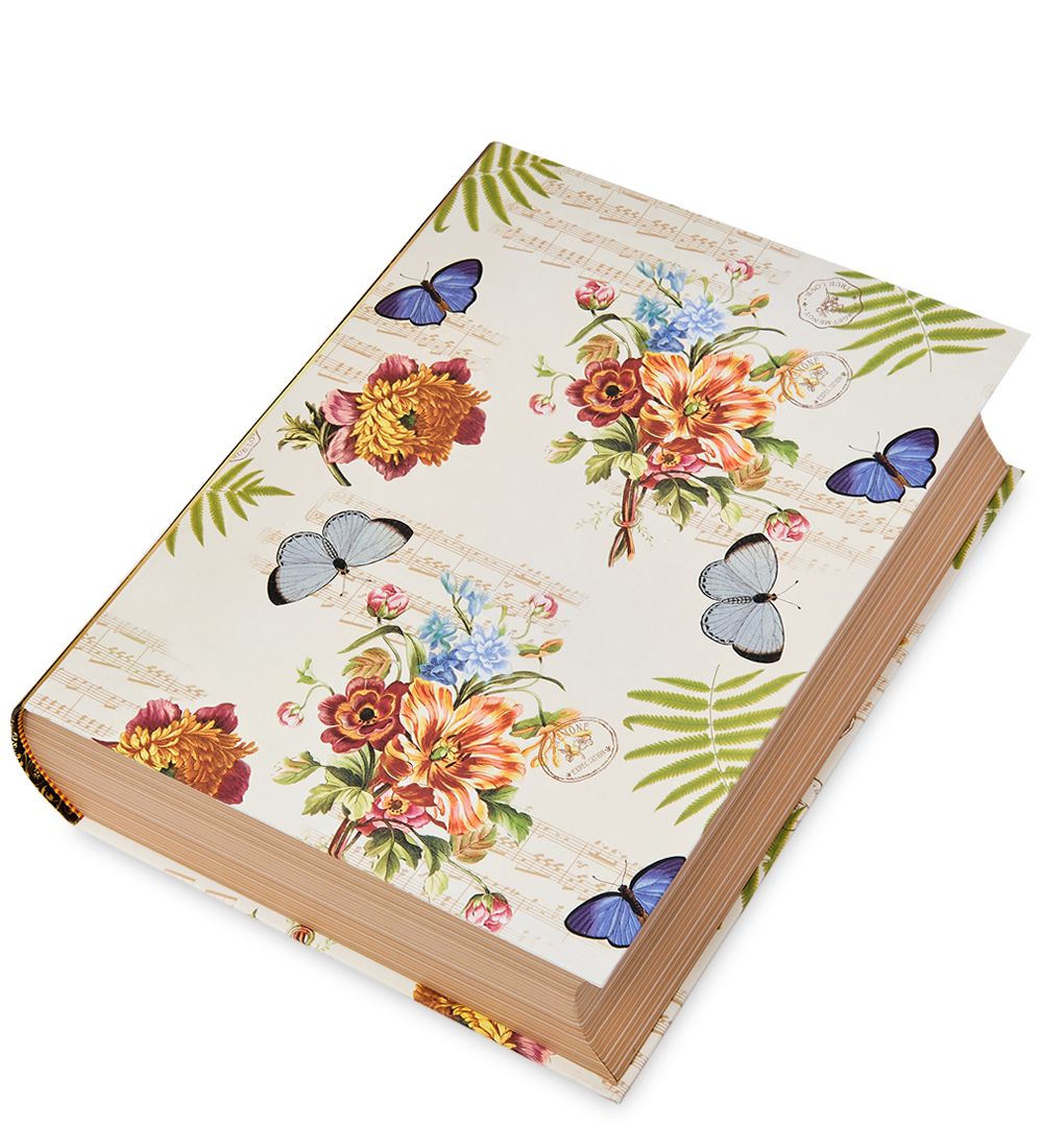 WG-07/2-C Коробка подарочная «Книга» цв.беж