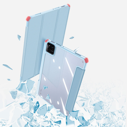 Чехол книжка синего цвета для Xiaomi Pad 8, 8 Pro и Pad 7, 7 Pro, серия Toby Series Case от Dux Ducis