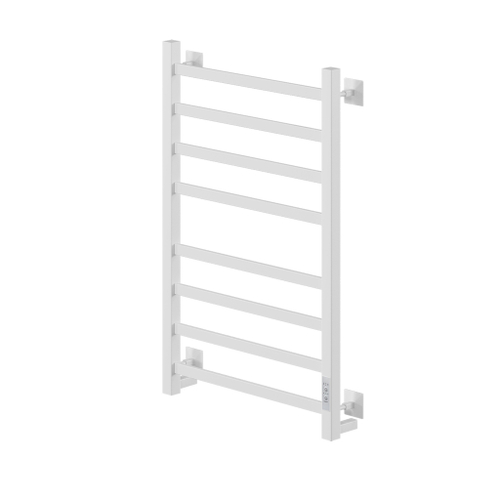 Полотенцесушитель MIXLINE TRIUMPH  80х50 (таймер, 415 Вт, 8 перекладин) электрический БЕЛЫЙ
