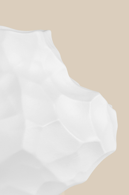 Ваза фарфоровая DUNE Белая