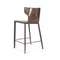 Стул полубарный Austin, кожа капучино