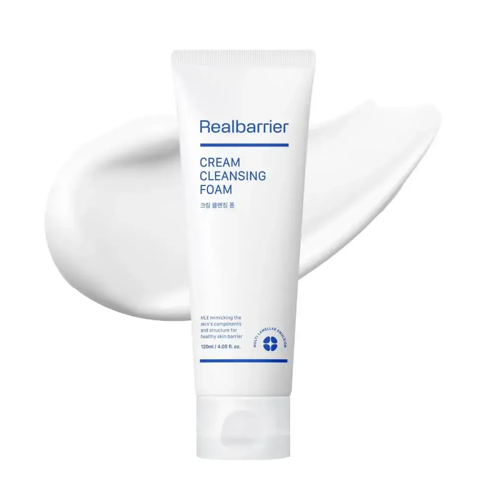 Очищающая пенка с церамидами и технологией MLE® Real Barrier Cream Cleansing Foam 120 мл