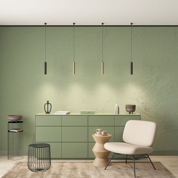 Подвесной светильник Denkirs Tube DK4050-BK