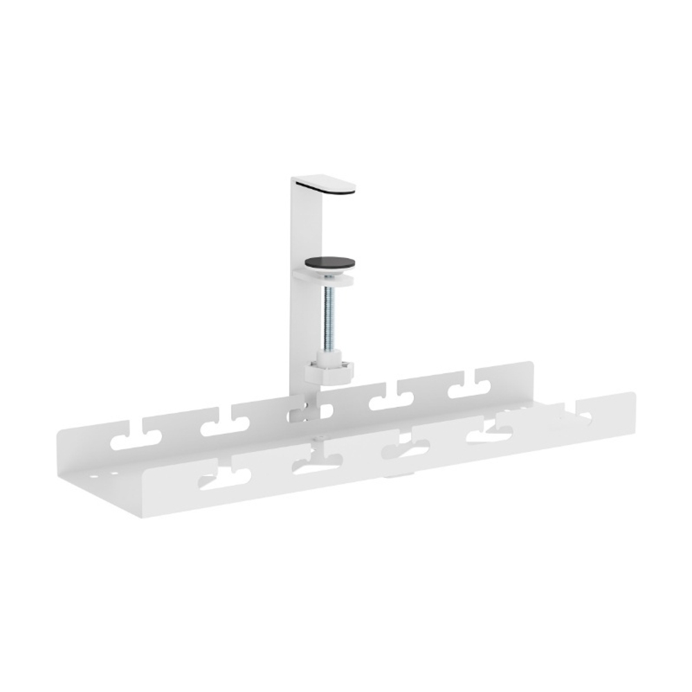 Кабель-канал Cactus CS-CM-400-1WT для столов 40x12.9x19см белый