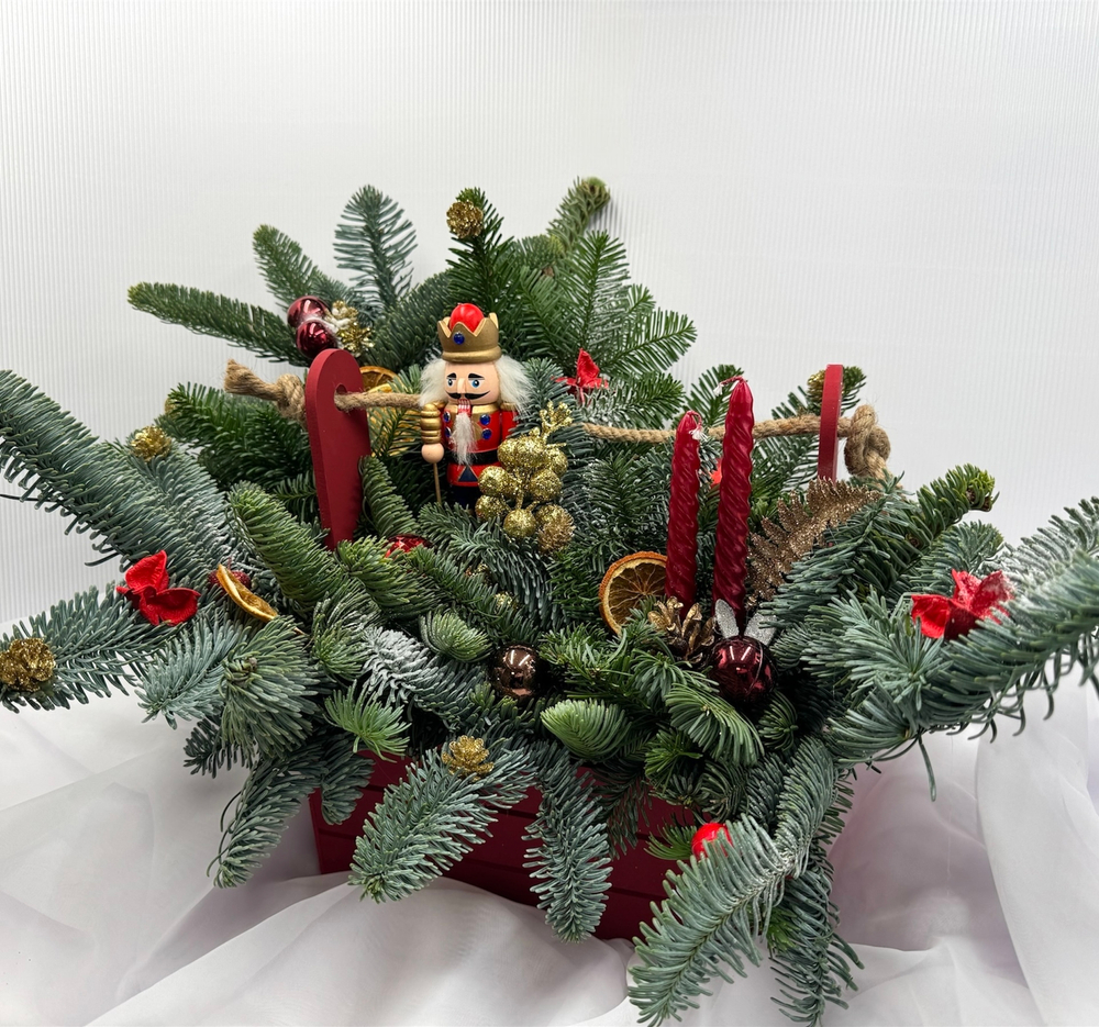 Композиция "Волшебство новогоднего вечера"