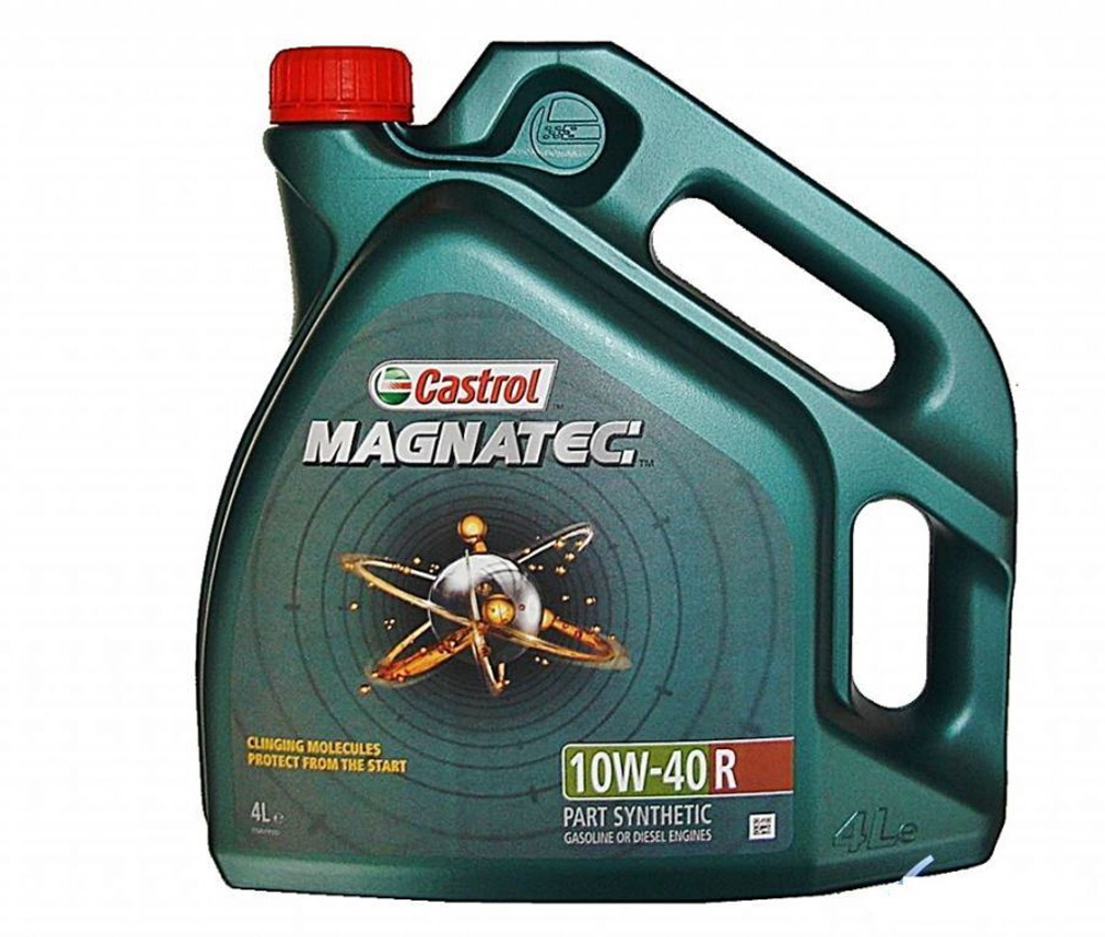 10W-40 полусентетическое моторное масло CASTROL Magnatec R (4 л)