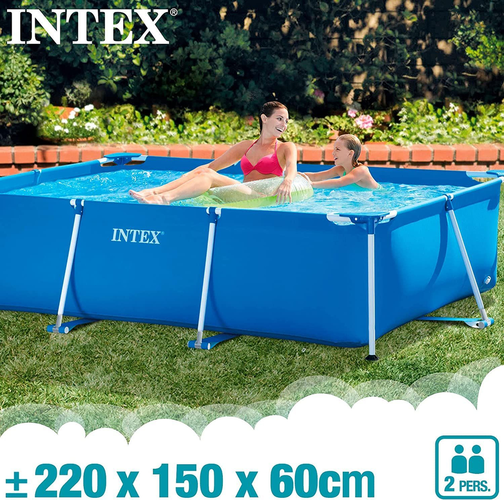 Каркасный прямоугольный бассейн Intex 28270