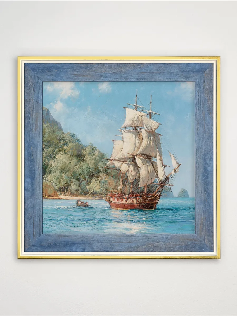 Картина на стену интерьерная на холсте 30*30 см