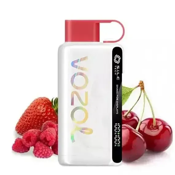 Vozol Star 12000 - Strawberry Raspberry Cherry 5% nic