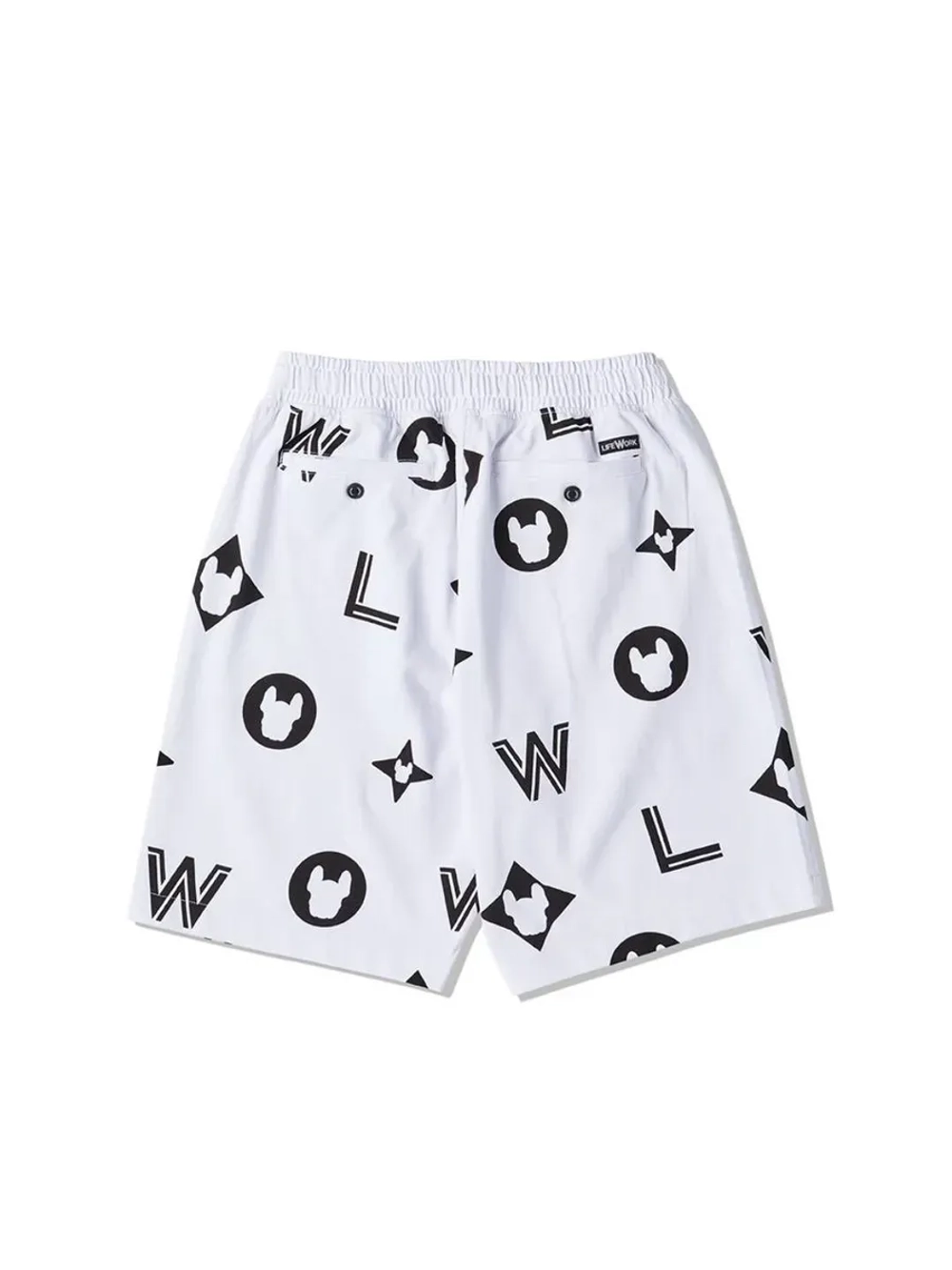 Шорты с большой монограммой ladok